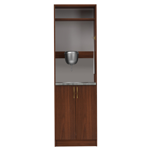 Шкаф под рукомойник "Самарский", цвет "ноче экко", 60х50х201 см фото 2