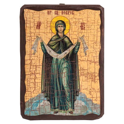 Икона "Покров Пресвятой Богородицы", под старину №2