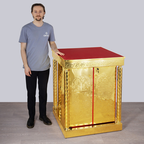 Жертвенник "Иерусалимский", чеканка, высота 100 см фото 9