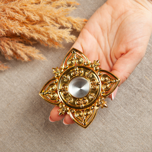 Мощевик врезной, цинковый сплав, Ø 82/21 мм фото 4