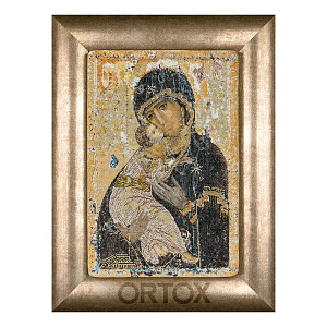 Набор для вышивания крестом "Икона Божией Матери "Владимирская", 22х33,5 см (счетный крест)