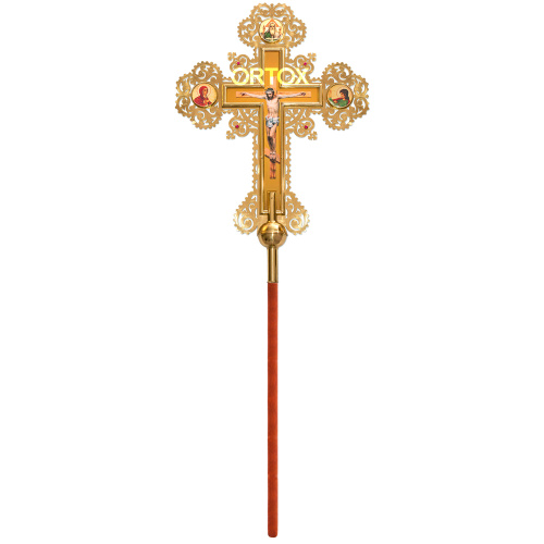Запрестольный крест "Фаворский", 70х90 см фото 6