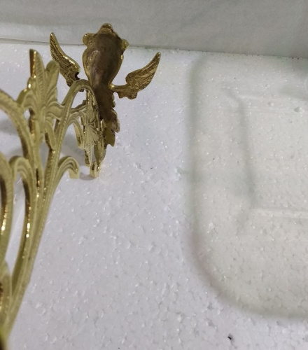 Купить кронштейн для лампад большой, латунь, 28х12,5 см, у 13-0257 фото 4