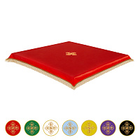 Пелена на престол из креп-сатина, бахрома, вышивка