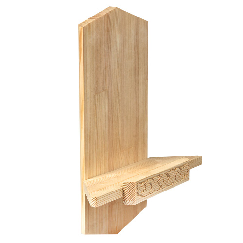Полка для икон "Суздальская" угловая, цвет "натуральное дерево", 1 ярус фото 3