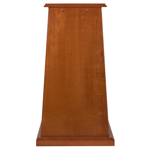 Подставка под хоругвь, крест, икону "Суздальская", цвет "кипарис" с золотом (поталь) фото 3