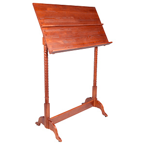 Аналой клиросный "Курский", цвет "кипарис", колонны (90х58х165 см)