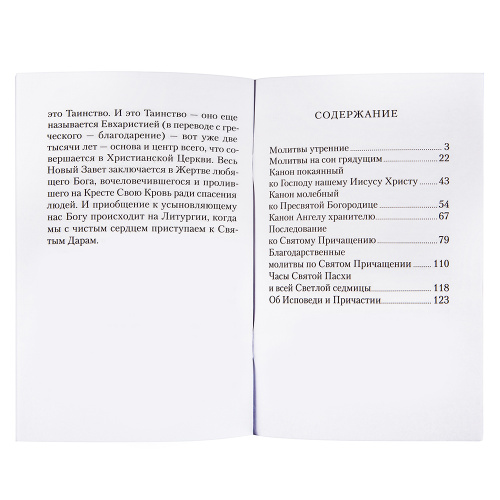 Молитвослов с раздельными канонами и правилом ко Святому Причастию. Русский шрифт фото 5 Молитвослов с раздельными канонами и правилом ко Святому Причастию. Русский шрифт фото 5