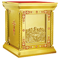 Облачение на престол "Гефсиманское", эмаль, литье, высота 107 см