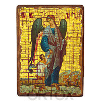 Икона Ангела Хранителя, под старину №3