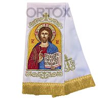 Закладки для Евангелия цветные с иконой Спасителя 160х14,5 см