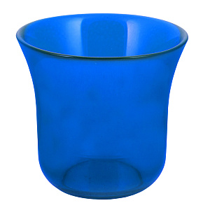 Стаканчик для лампады №2, 7,5х7,1 см (синий)