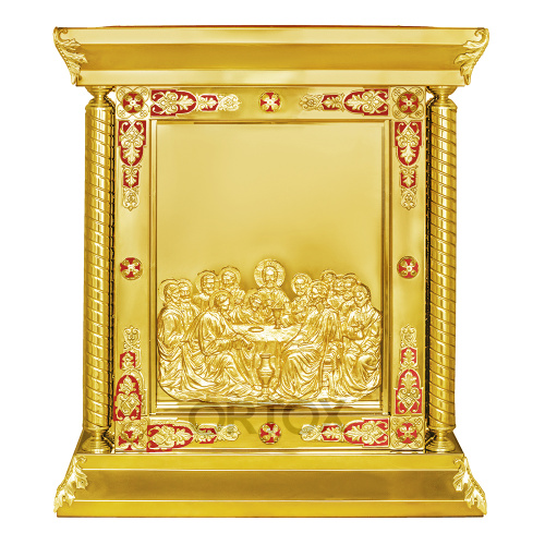 Облачение на престол "Гефсиманское", эмаль, высота 107 см фото 3