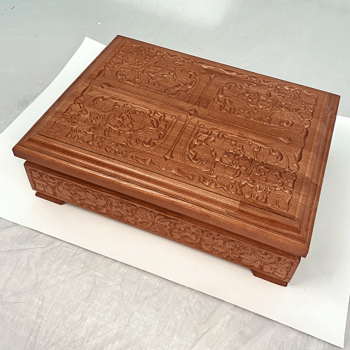 Ковчег для мощей "Суздальский" светлый, 40х30х13 см  фото 7