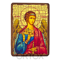 Икона Ангела Хранителя, под старину, 17х23 см, У-0089