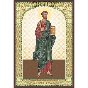 Икона святого апостола Марка, евангелиста, МДФ, 6х9 см (6х9 см)