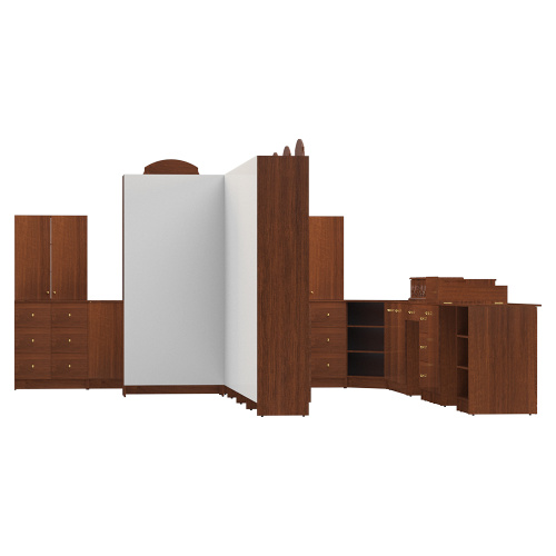 Свечная лавка "Суздальская". Компоновка №3, цвет "ноче экко", "кипарис" фото 5