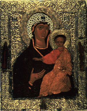 Икона Богородицы «Одигитрия» Сергиевская (в Лавре)