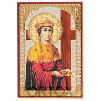 Икона равноапостольной царицы Елены Константинопольской, МДФ