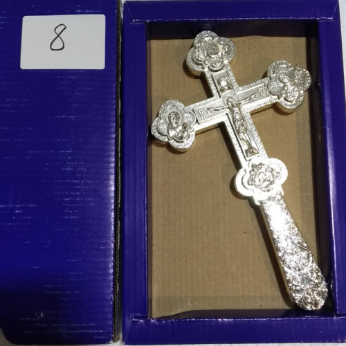 Крест требный латунный, 12x21 см, У-0629 фото 32