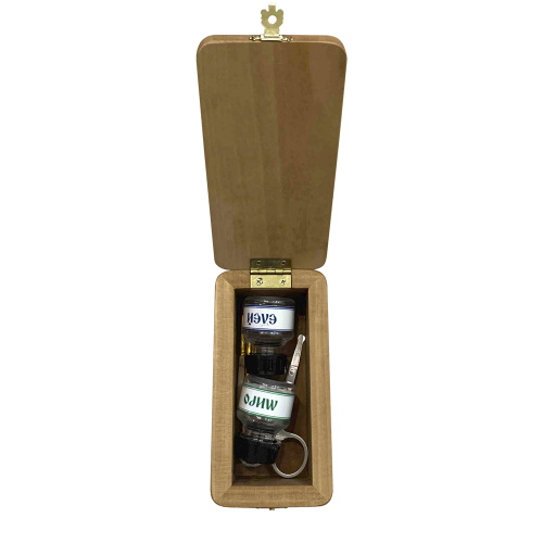 Крестильный ящик деревянный с наполнением, резной, 11,5х4,5см фото 5