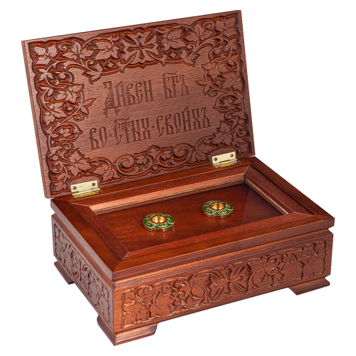 Мощевик врезной из ювелирного сплава в позолоте с зеленой эмалью, Ø 40/16 мм фото 2 Мощевик врезной из ювелирного сплава в позолоте с зеленой эмалью, Ø 40/16 мм фото 2