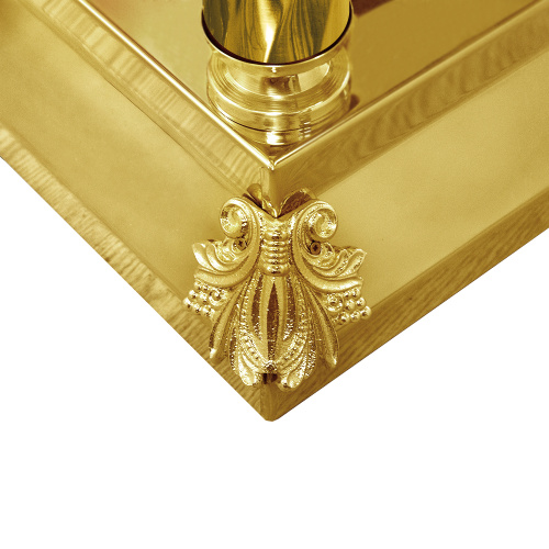 Облачение на престол "Золотые своды", чеканка, литье, высота 107 см фото 3 Облачение на престол "Золотые своды", чеканка, литье, высота 107 см фото 3