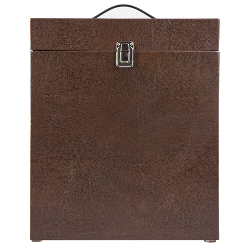 Футляр для митры, искусственная кожа, 30х30х35 см, коричневый фото 7
