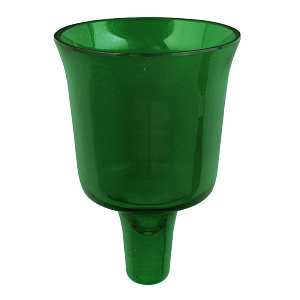 Стаканчик для лампады №3, 6,2х8,7 см (зеленый)