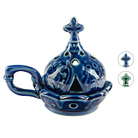 Кадильница керамическая "Куполок", 11х8 см