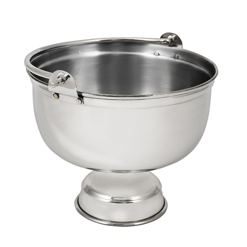 Водосвятная чаша на 1 л, нержавеющая сталь, 16х13,5 см, У 13-0166 Водосвятная чаша на 1 л, нержавеющая сталь, 16х13,5 см, У 13-0166