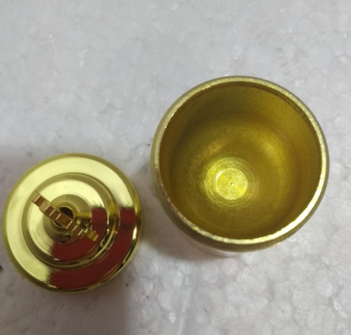 Дароносица с потиром, сосудом и лжицей, высота 15 см, №2, У 55-0053 фото 4