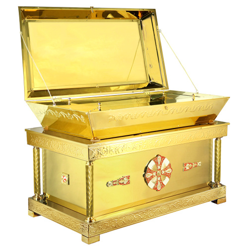 Рака под мощи с подставкой, литье, 132х72х96 см фото 3