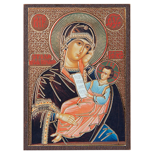 Икона Божией Матери "Утоли моя печали", МДФ