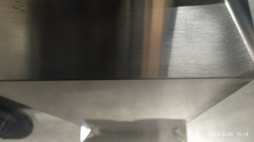 Столбик ограждения металлический, 32х67 см, цвет "под серебро", У-1222 фото 9