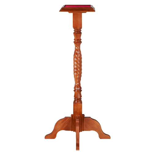 Подставка под дикирий / трикирий "Ивановская", цвет "кипарис", с тканью, 120 см