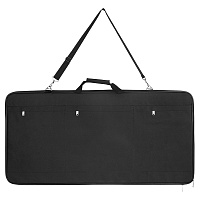 Сумка для облачения мягкая из спанбонда с фиксатором, черная, 95х4х45 см