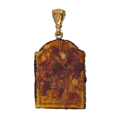 Образок нательный с ликом Серафима Саровского, арочной формы, 2,2х3,2 см фото 2 Образок нательный с ликом Серафима Саровского, арочной формы, 2,2х3,2 см фото 2