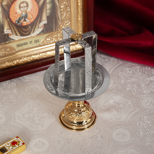 Дискос № 16, латунь, нержавеющая сталь, Ø 11,8 см фото 2