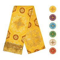 Закладка для Апостола, шелк "Горненский", с золотом, 100х10 см