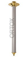 Подсвечник диаконский с алюминиевой ручкой, 9х42 см, У-0514