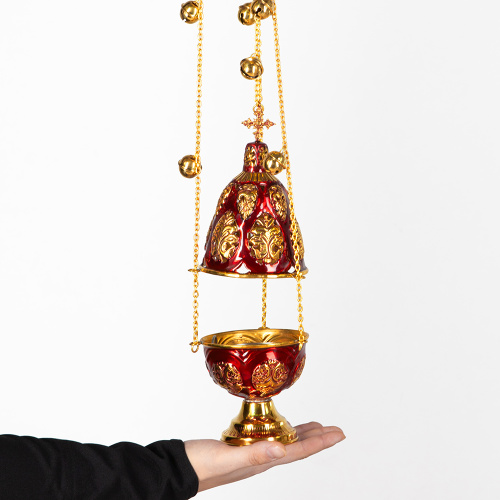 Кадило № 39, латунь, 13,5х28 см фото 7