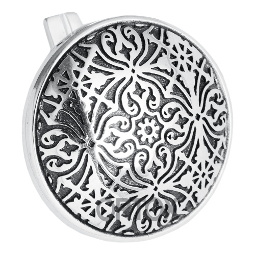 Комплект серебряный №3: кольцо и серьги, с чернением фото 3