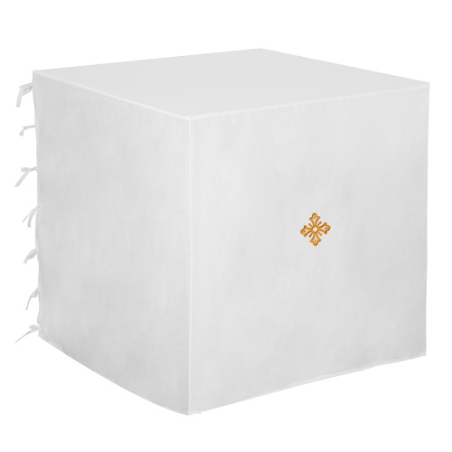 Срачица на престол белая, полулен Срачица на престол белая, полулен