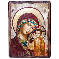 Икона Божией Матери "Казанская", под старину