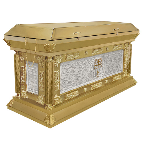 Рака под мощи с подставкой "Елеонская", 165х63х88 см фото 4 Рака под мощи с подставкой "Елеонская", 165х63х88 см фото 4