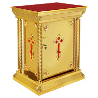 Жертвенник "Вифлеемский", эмаль, литье, высота 100 см