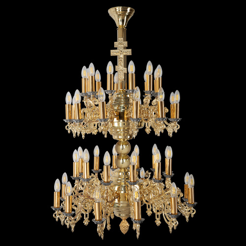 Паникадило "Фаворское" на 48 свечей, диаметр 78 см, высота 123 см фото 3