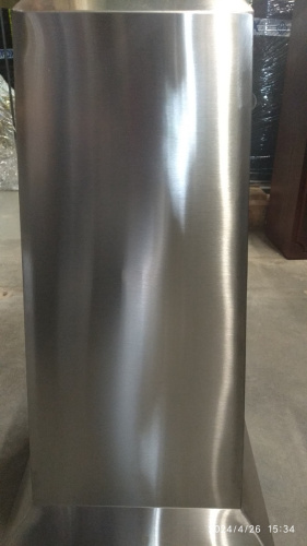 Столбик ограждения металлический, 32х67 см, цвет "под серебро", У-1222 фото 18