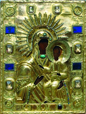 Икона Богородицы Одигитрия Смоленская Игрицкая (Песоченская)